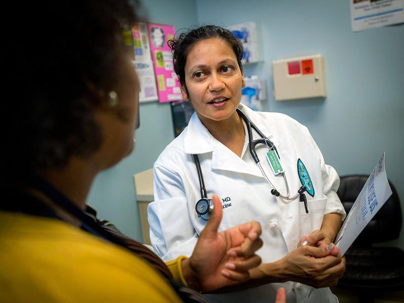 Portrait of Dr. Anjali Niyogi who oversees the FIT Clinic.